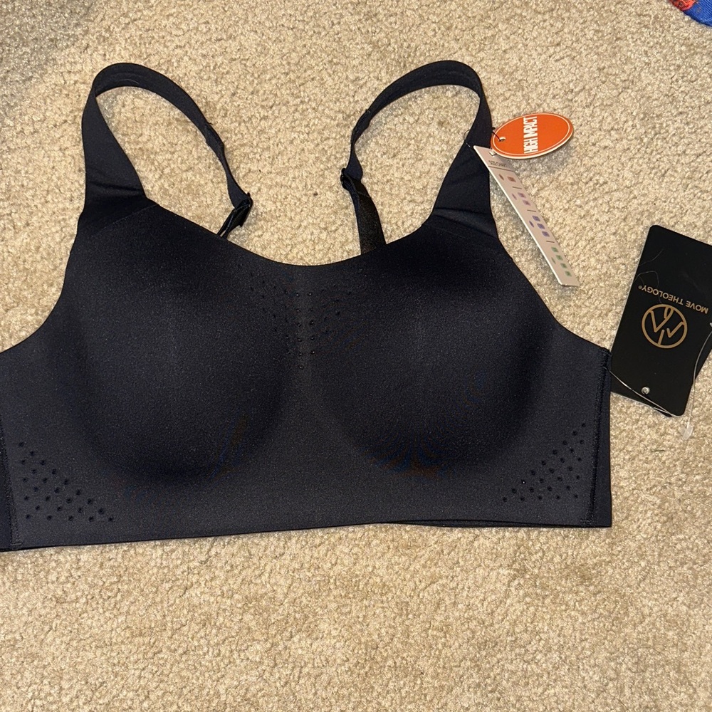 Women's Black Wireless Bra